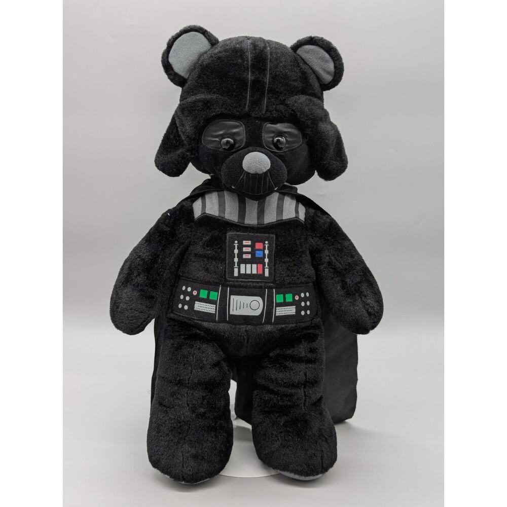 BAB Star Wars Darth Vader With Cape Build A Bear Workshop Stuffed Plush 18”